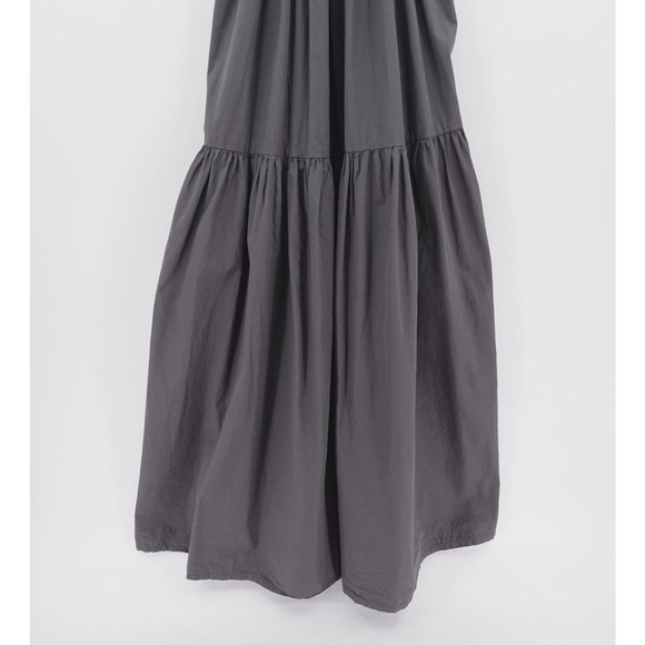 CARE BY ME Dress Womens OS Gray Lina Strap Organic Cotton Social Luxury - Picture 8 of 14